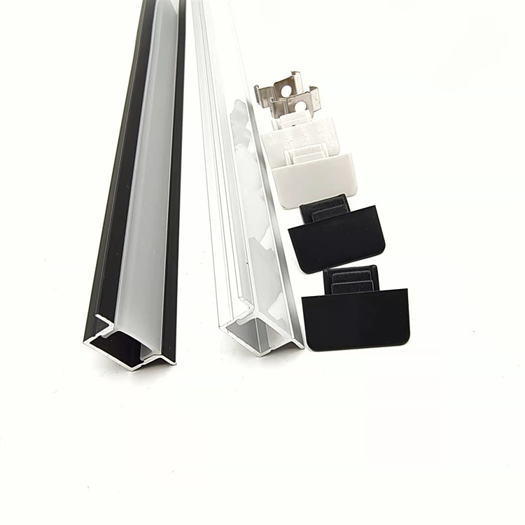 Saluran Aluminium LED Tersembunyi untuk Pencahayaan Linear LED