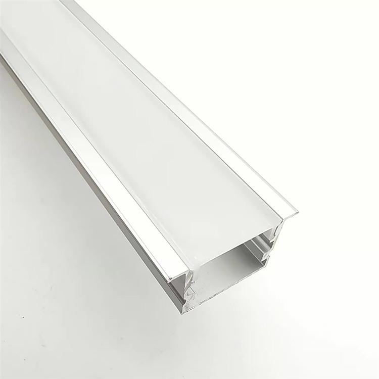 Profil Aluminium LED Tersembunyi untuk Pencahayaan Linear LED 27 * 15mm